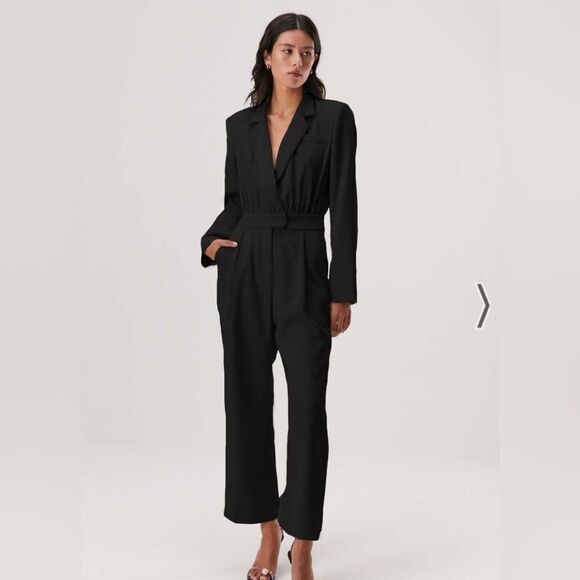 MISHA Cassius Black Women's Jumpsuit. Size XL - Picture 1 of 13